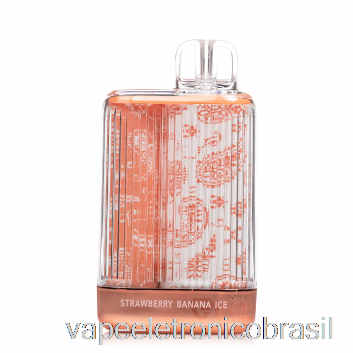 Vape Vaporesso Nevoeiro X Clareza 7000 Descartável Morango Banana Gelo